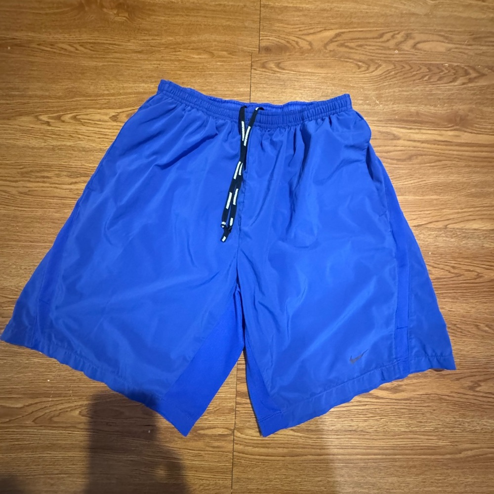 Nike Bright Blue Dri-FIT Athletic Shorts